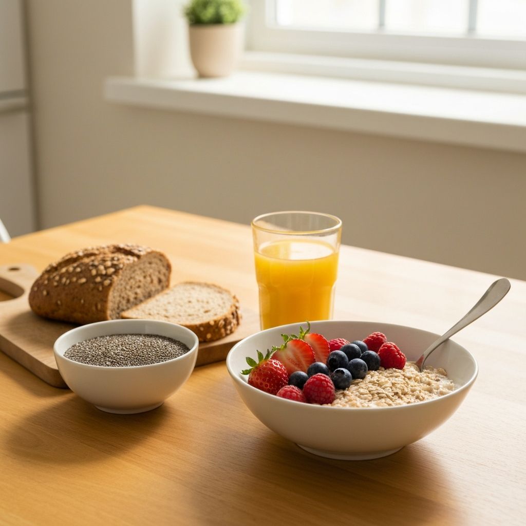 Gesundes Frühstück